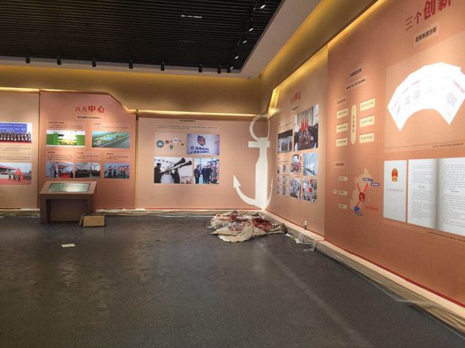 青島古鎮口軍民融合創新示范區規劃展覽館燈光設計方案