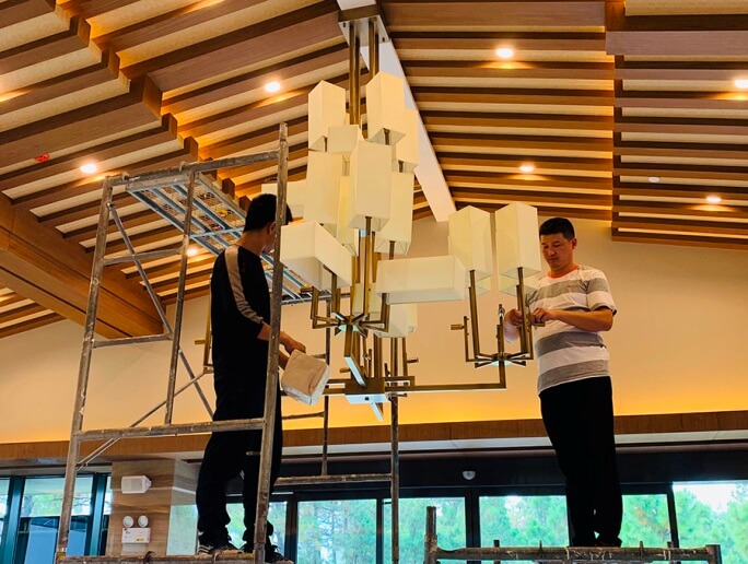 南京雨發生態旅游區工程燈具定制
